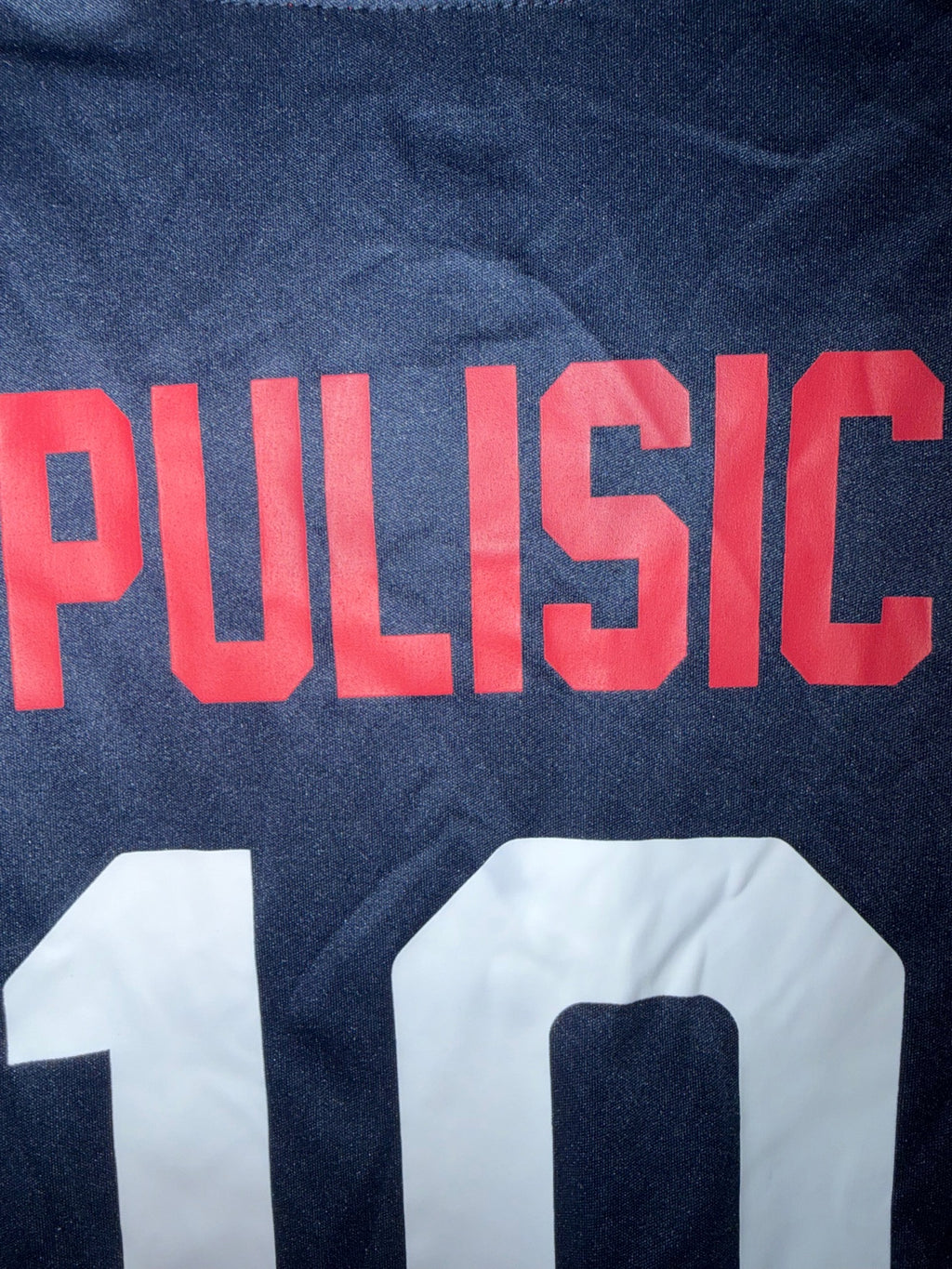 Back name close-up