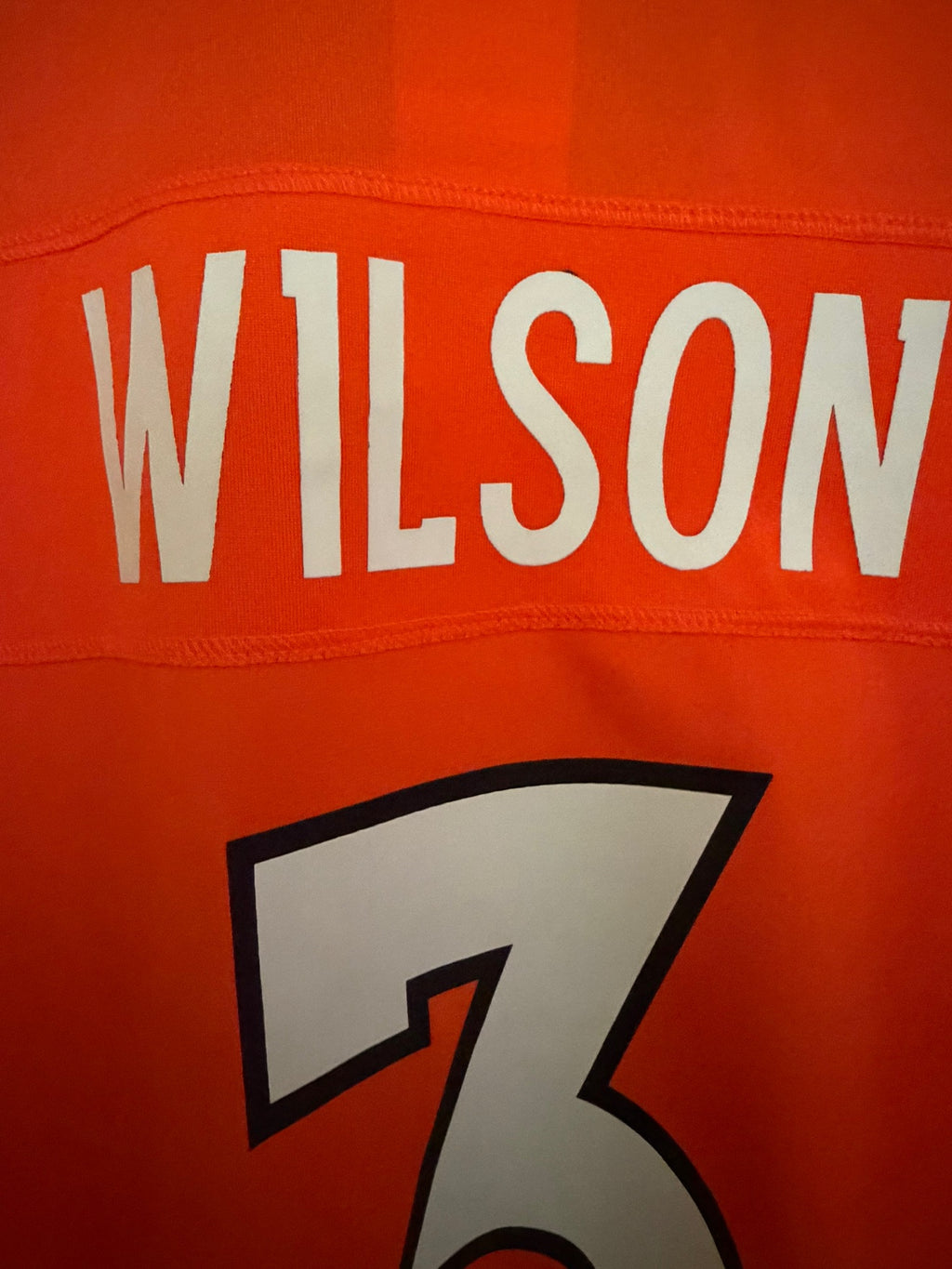 Back name close-up