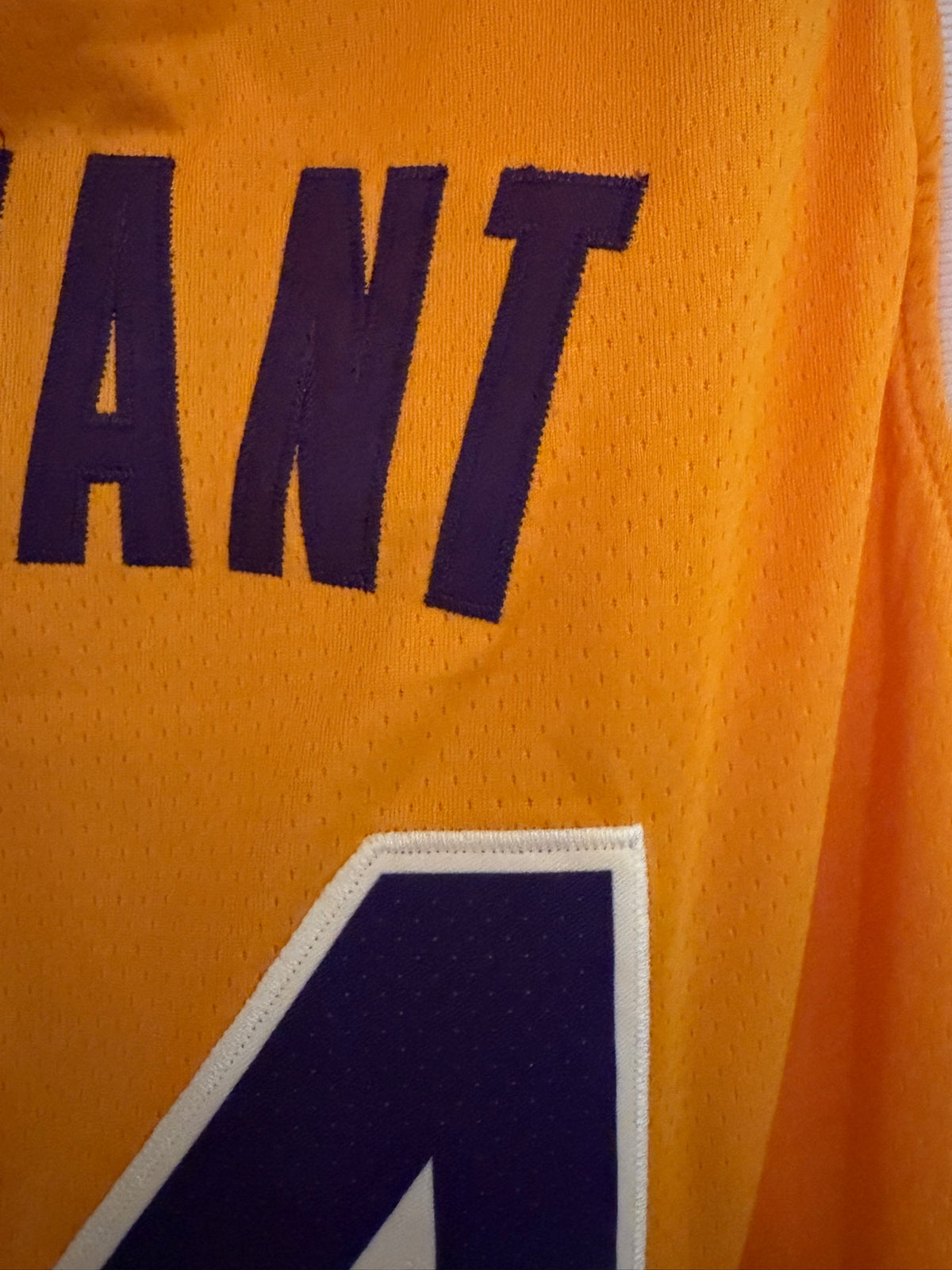 Back name close-up