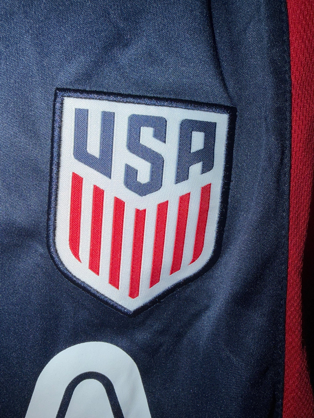 USA crest close-up