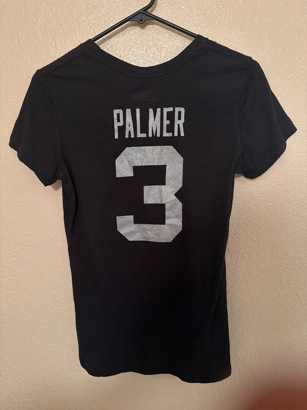 Pre-Worn Oakland Raiders Carson Palmer #3 Jersey Tee Size M - Women's