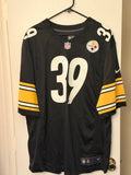 Pre-Worn Pittsburgh Steelers Jersey Size XXL #39 Fitzpatrick