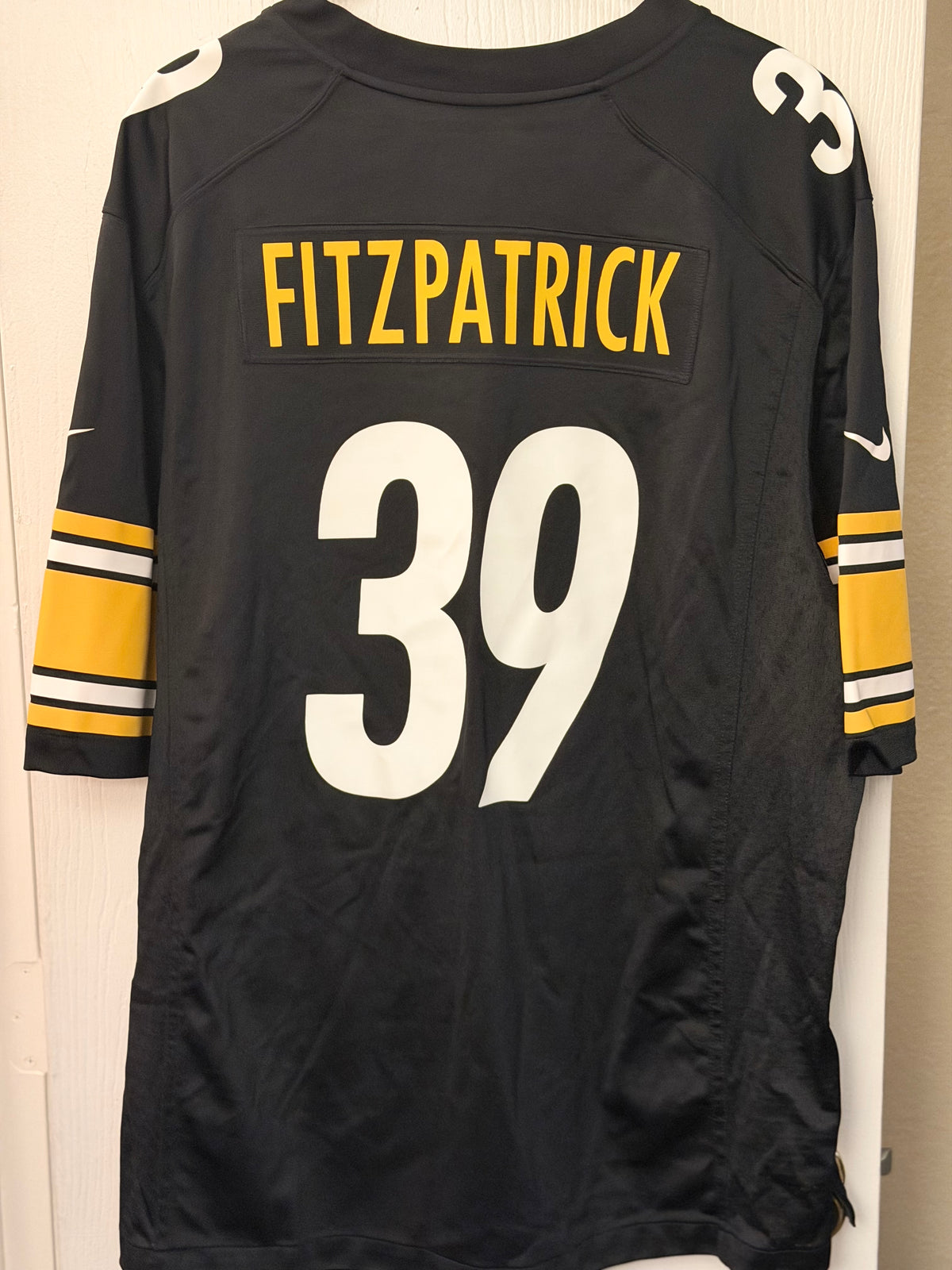 Pre-Worn Pittsburgh Steelers Jersey Size XXL #39 Fitzpatrick
