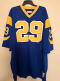 L.A.Rams Vintage Jersey Like New! #29 Jackson Size 54 Mitchell & Ness