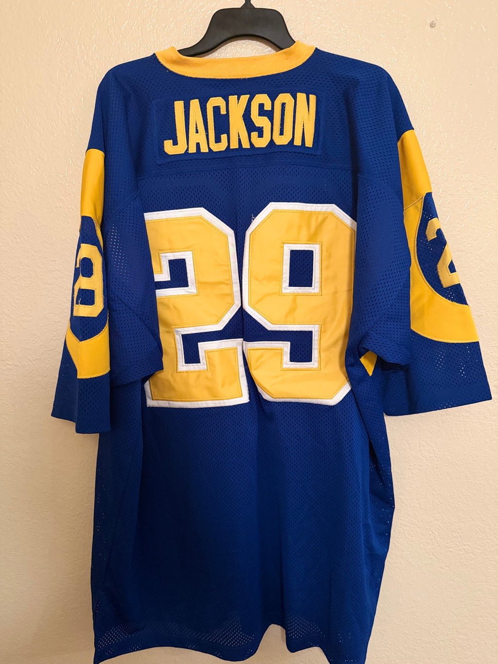 L.A.Rams Vintage Jersey Like New! #29 Jackson Size 54 Mitchell & Ness