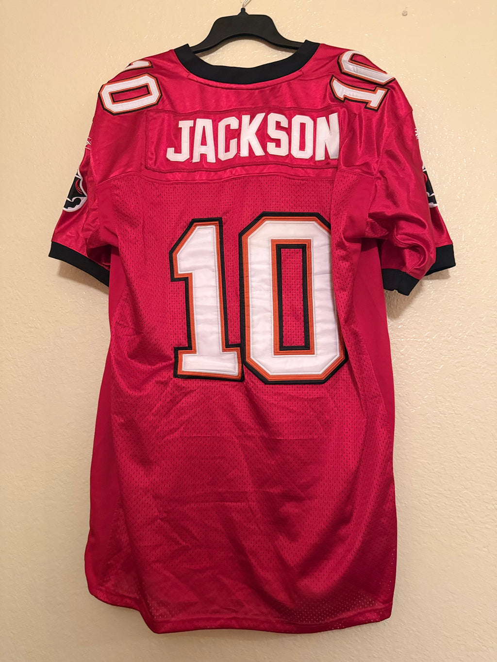 Pre-Worn Tampa Bay Buccaneers Jersey Size 54 #10 Jackson