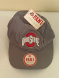 Gray Ohio State Buckeyes Adjustable Cap New with Tags SnapBack