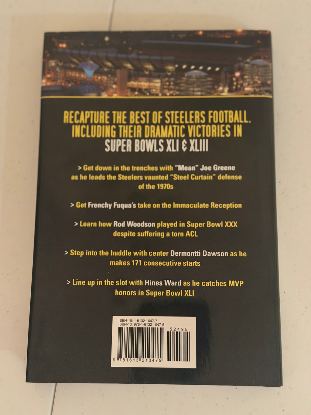 Pittsburgh Steelers Men of Steel Book