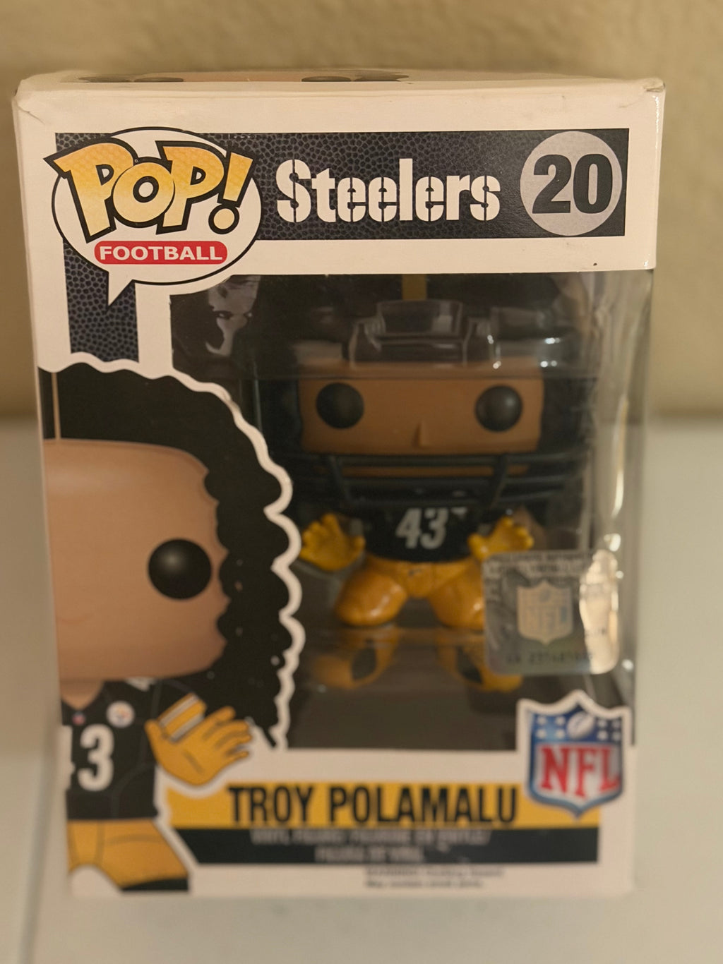Troy Polamalu Funko Pop in Box #20