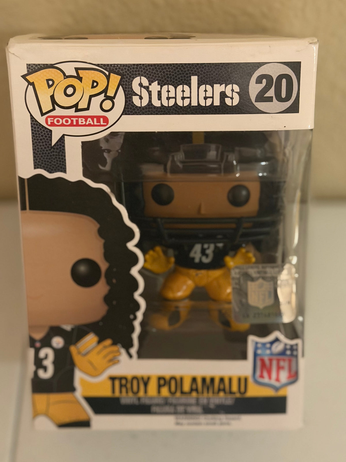 Troy Polamalu Funko Pop in Box #20