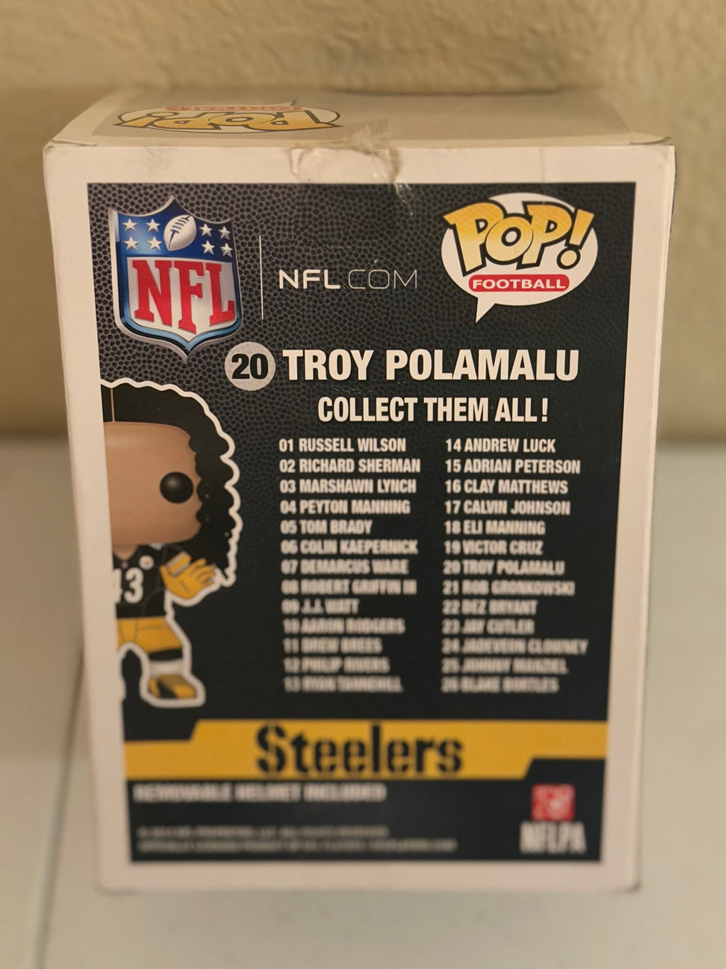 Troy Polamalu Funko Pop in Box #20