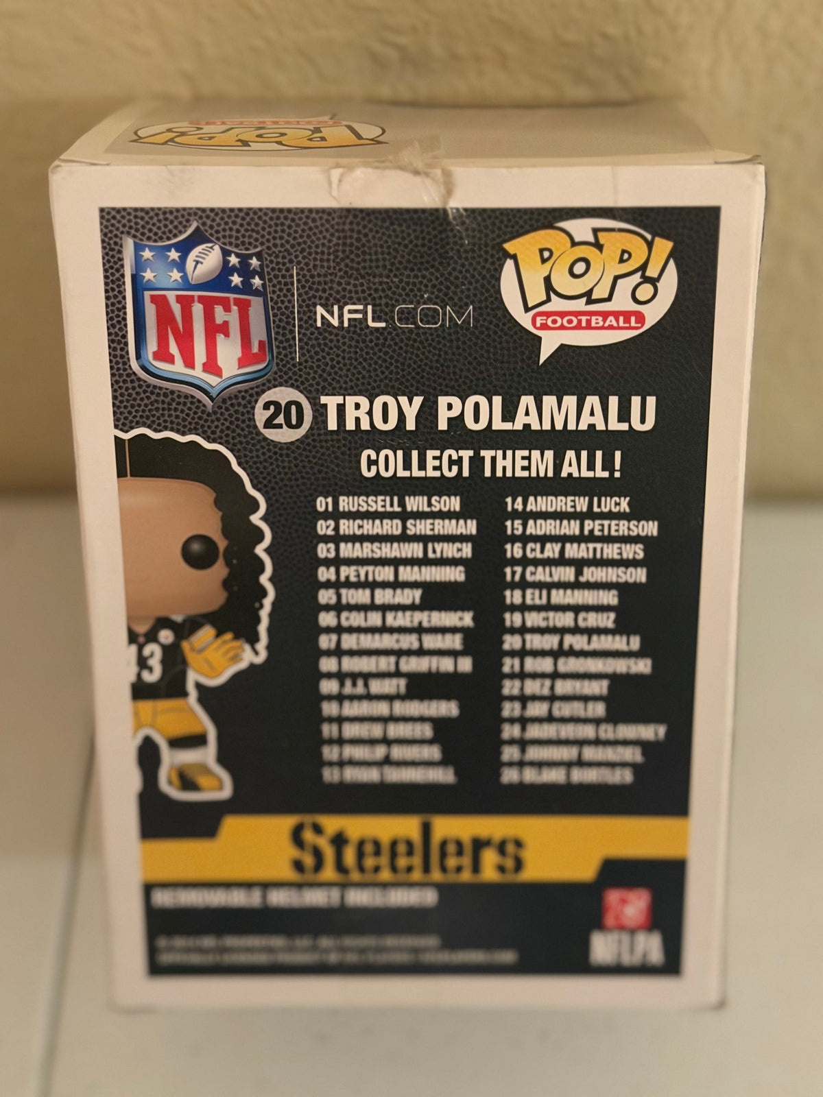 Troy Polamalu Funko Pop in Box #20