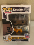 Pittsburgh Steelers Antonio Brown Funko Pop in Box#62 White