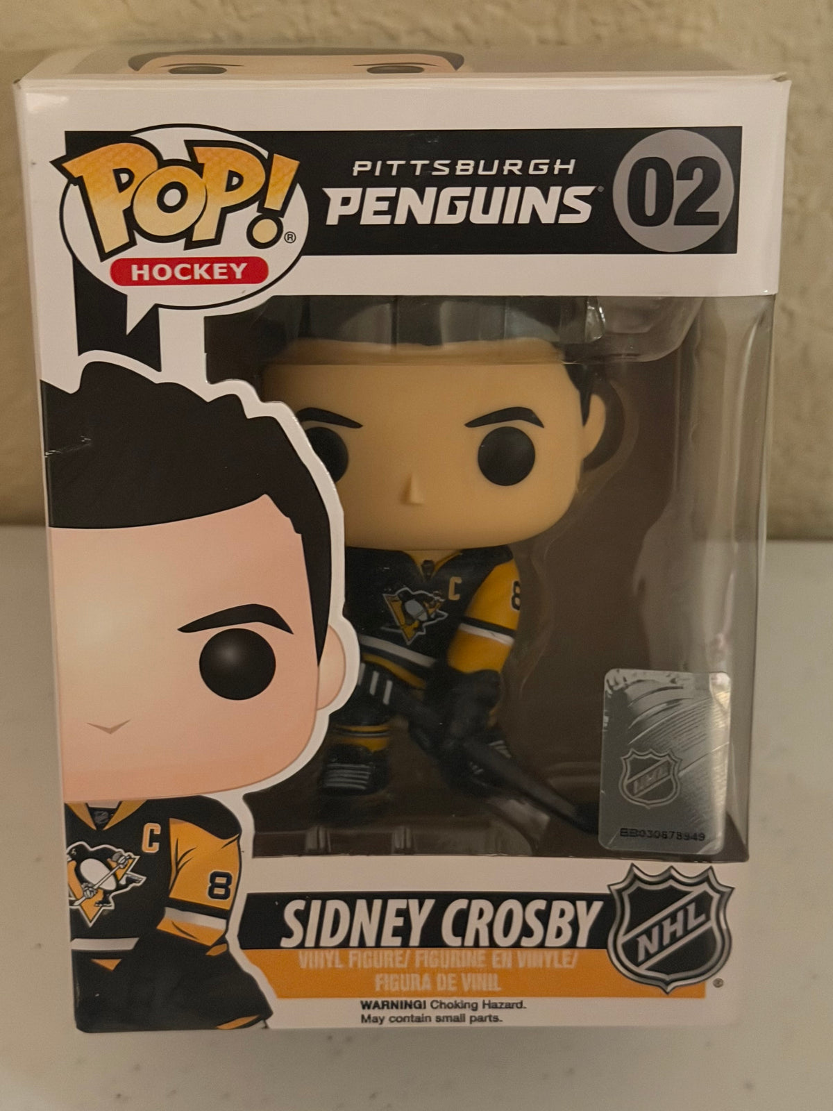 Pittsburgh Penguins Sidney Crosby Funko Pop in Box #02