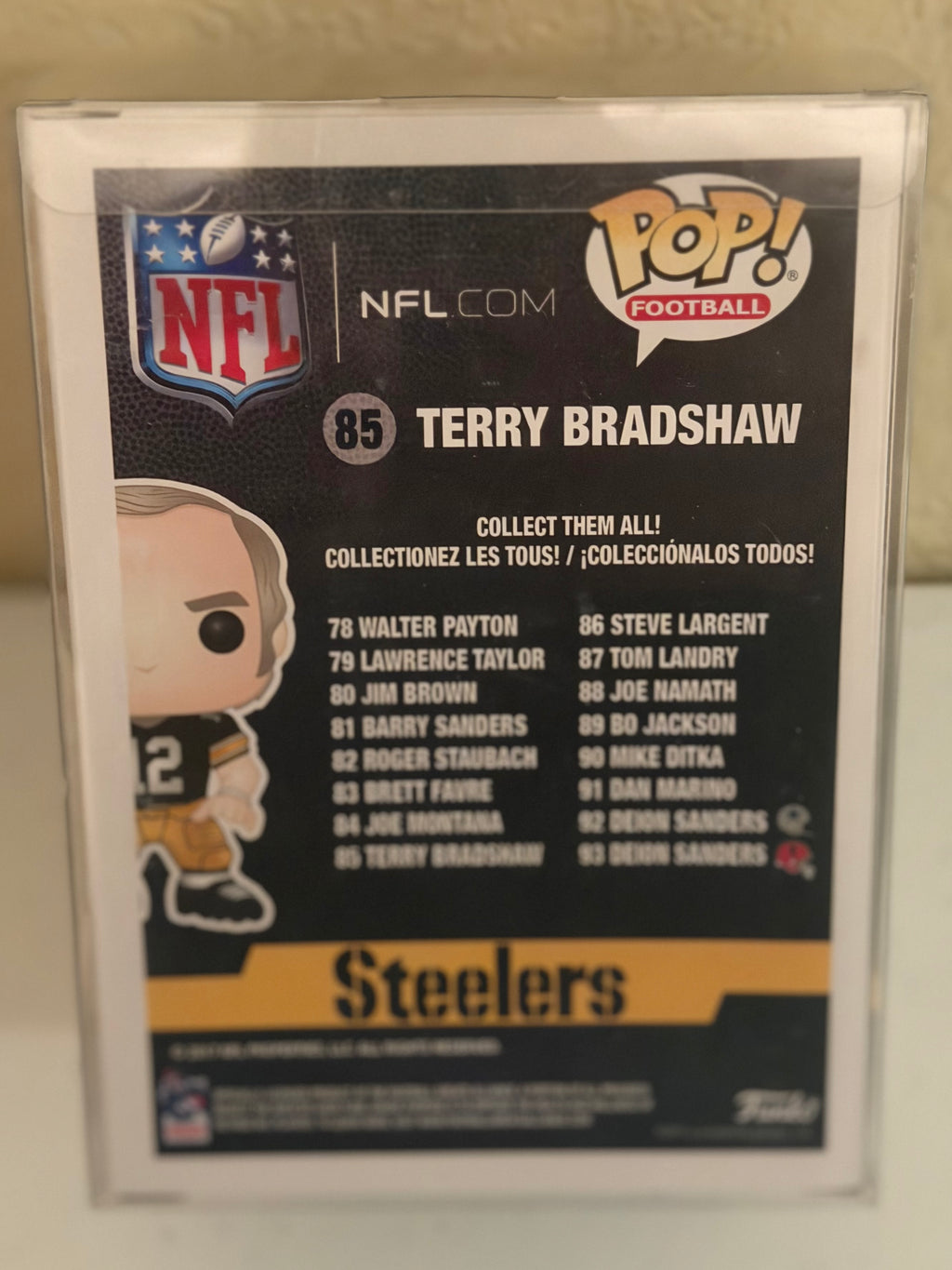 Pittsburgh Steelers Terry Bradshaw Funko Pop#85 in Box