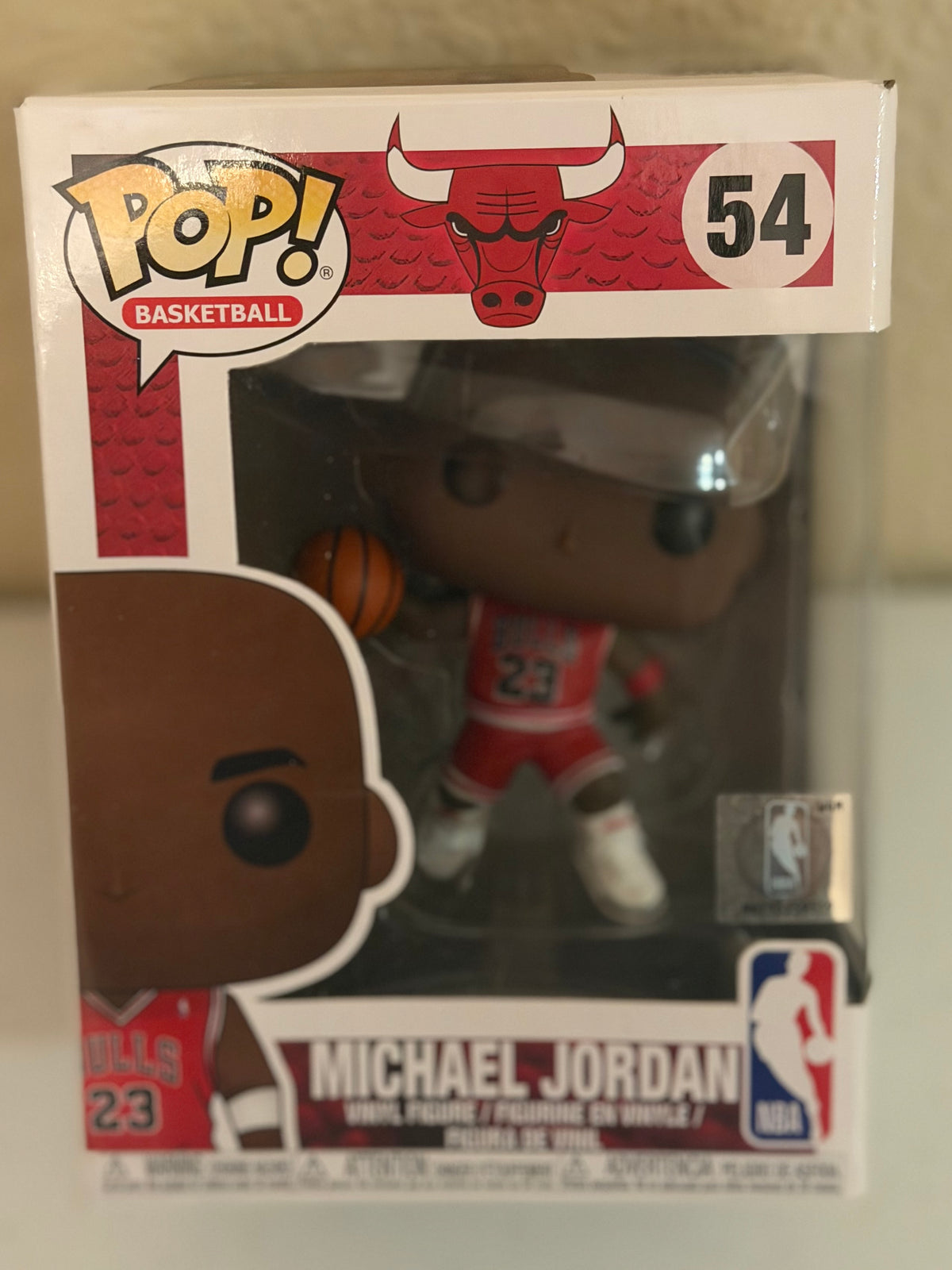 Michael Jordan Chicago Bulls Funko Pop #54 in Box