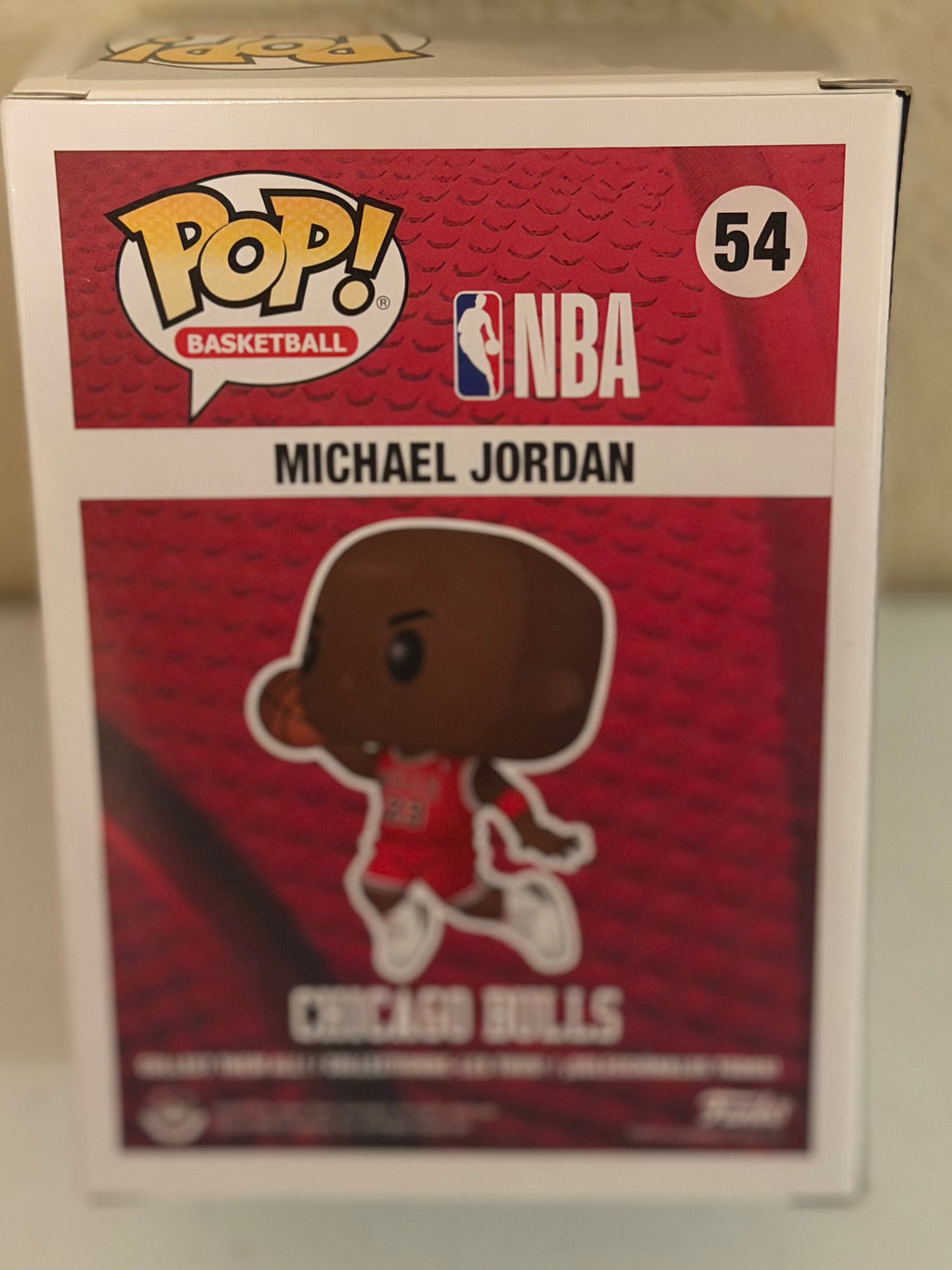 Michael Jordan Chicago Bulls Funko Pop #54 in Box