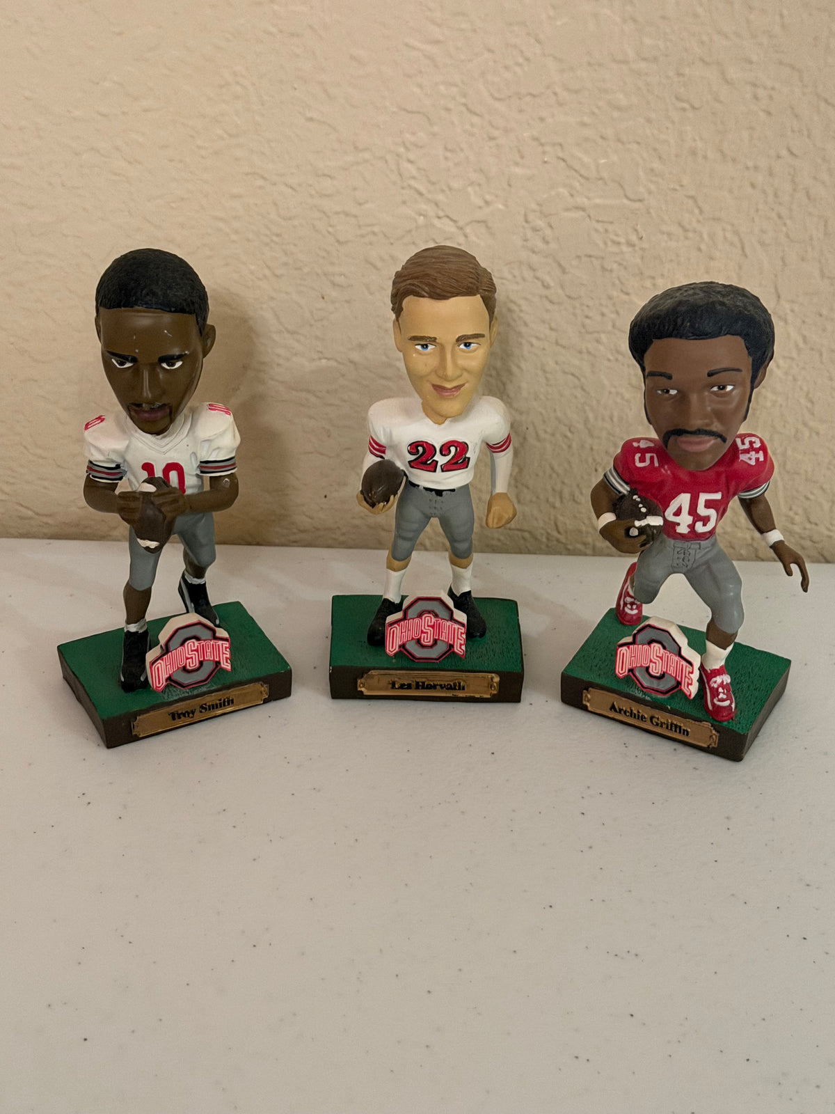 Ohio State Buckeyes Heisman Trophy Winners Mini Bobbleheads