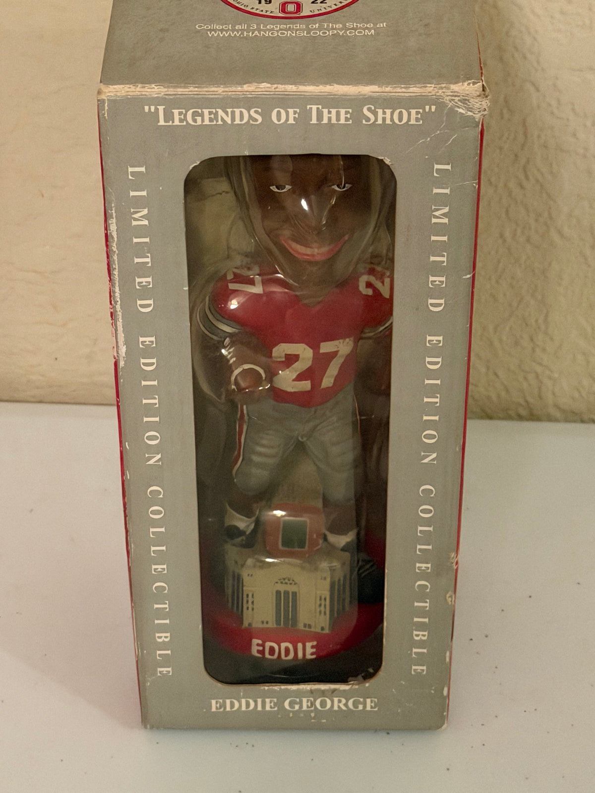 Ohio State Buckeyes Eddie George Bobblehead Brand New in Box