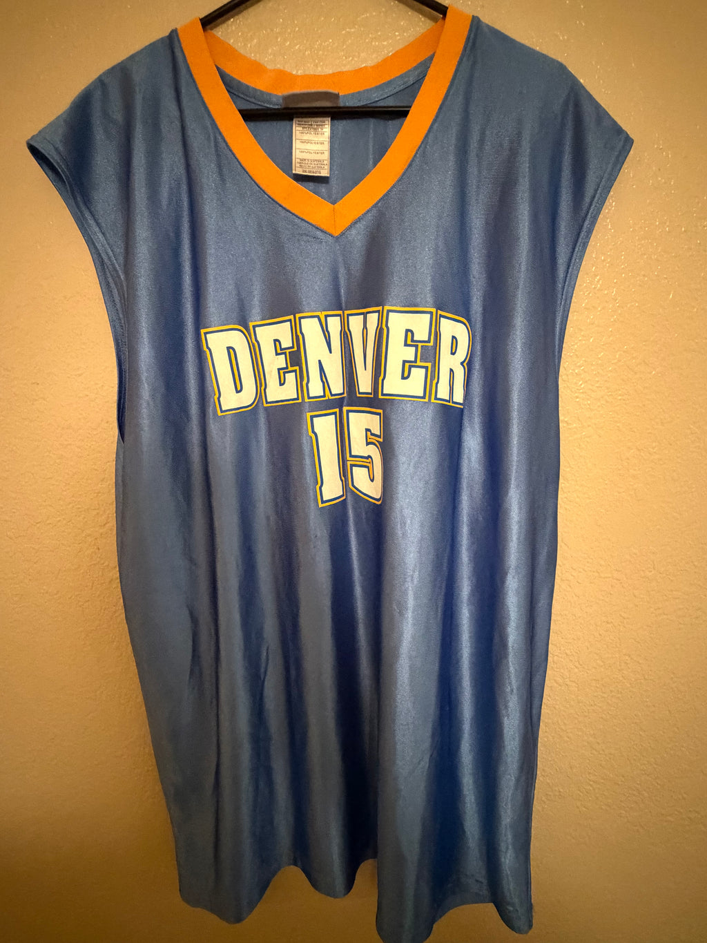 Denver Nuggets Great Carmelo Anthony Jersey Size XXL
