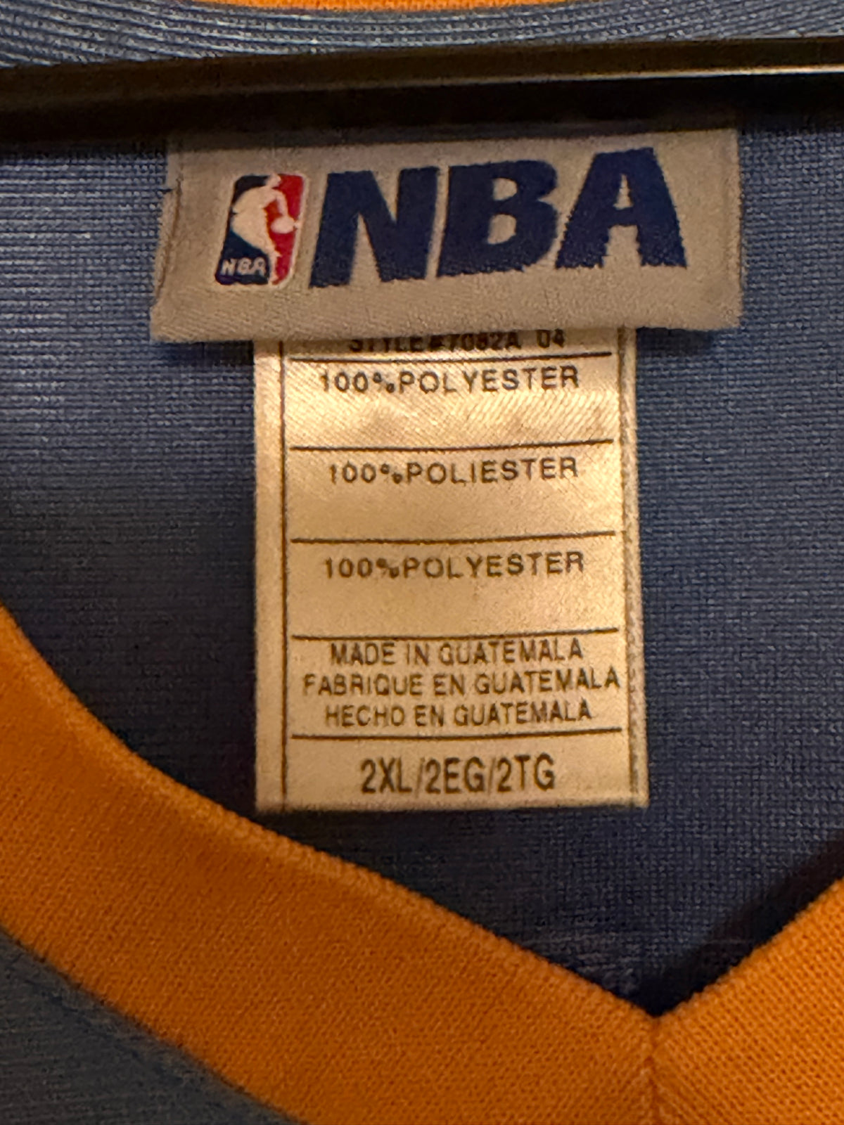 Denver Nuggets Great Carmelo Anthony Jersey Size XXL