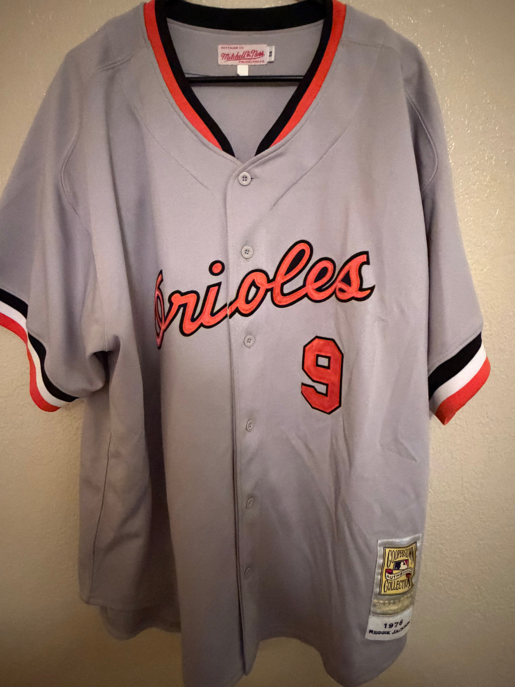 Baltimore Orioles Great Reggie Jackson Mitchell & Ness Jersey Size 56