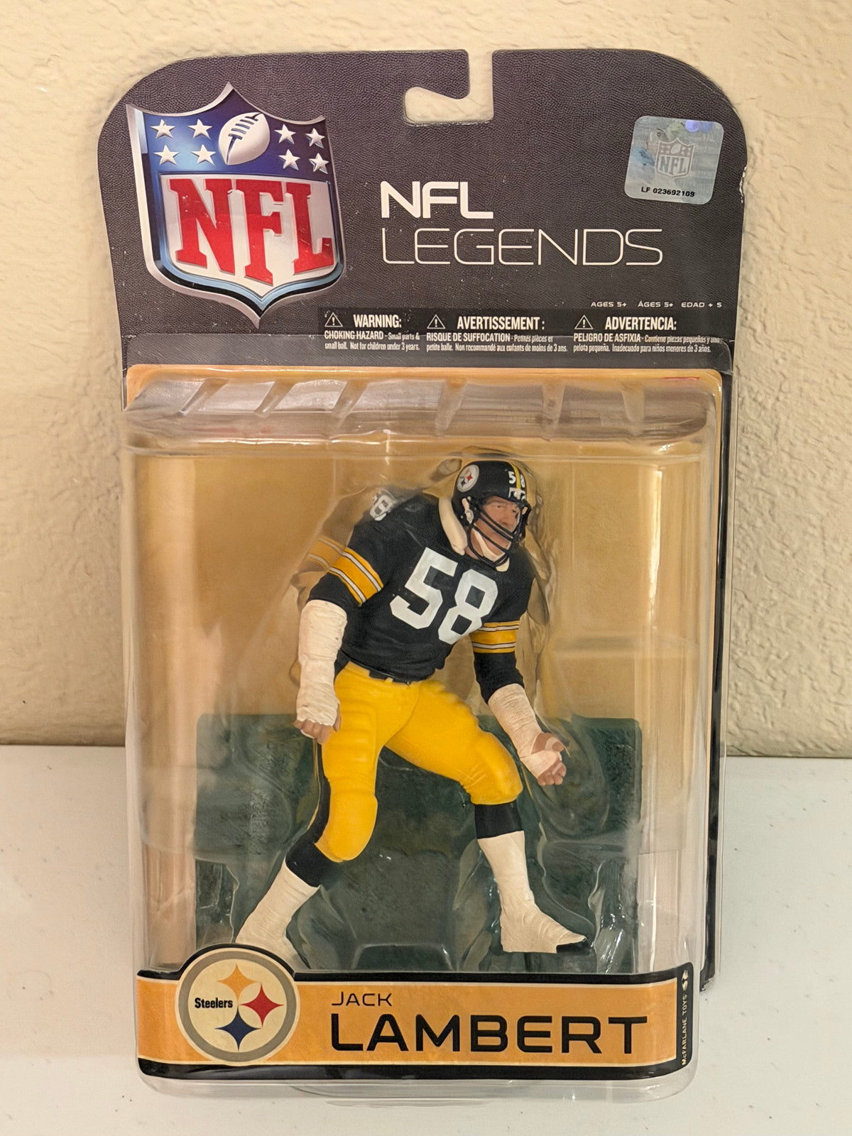 Pittsburgh Steelers Jack Lambert Collectible Brand New