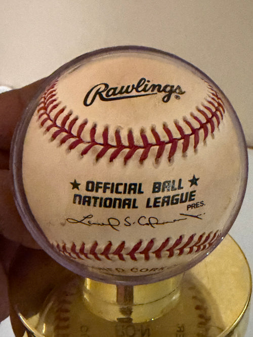 Atlanta Braves Chipper Jones Autographed Baseball