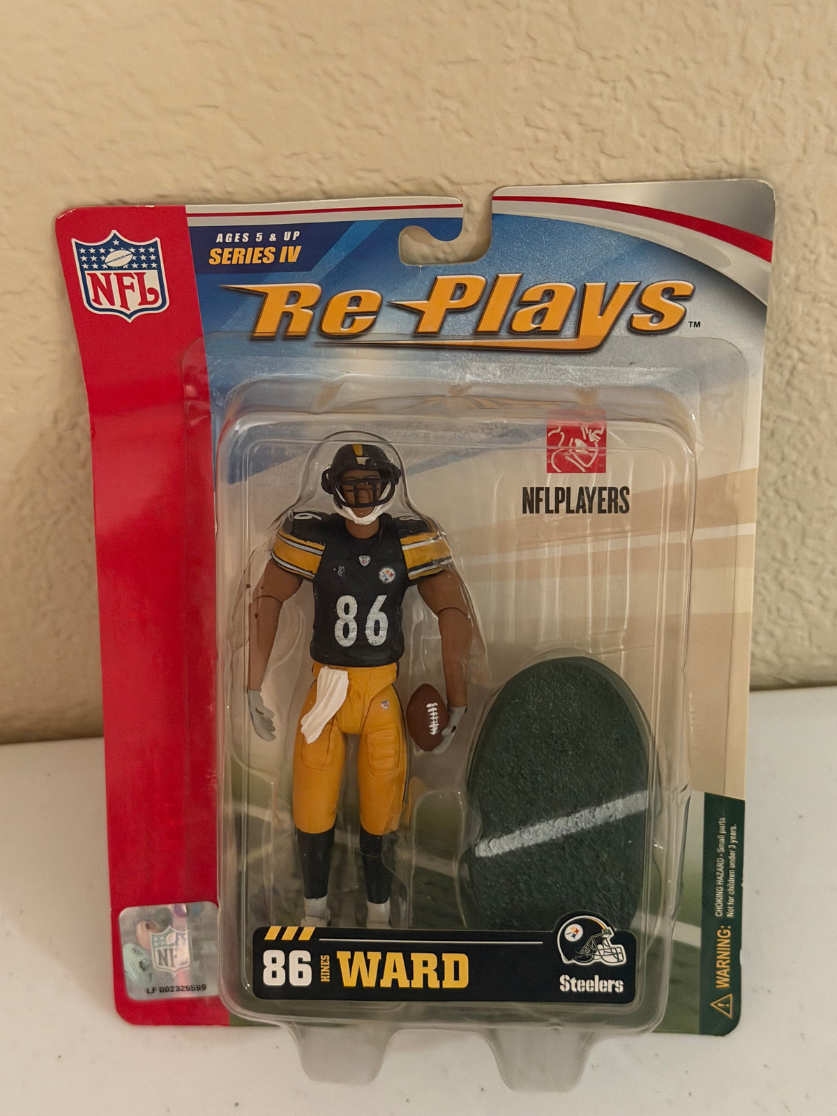 Pittsburgh Steelers Hines Ward Figurine Brand New