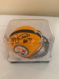 Pittsburgh Steelers HOF LB Jack Lambert Autographed Mini Helmet