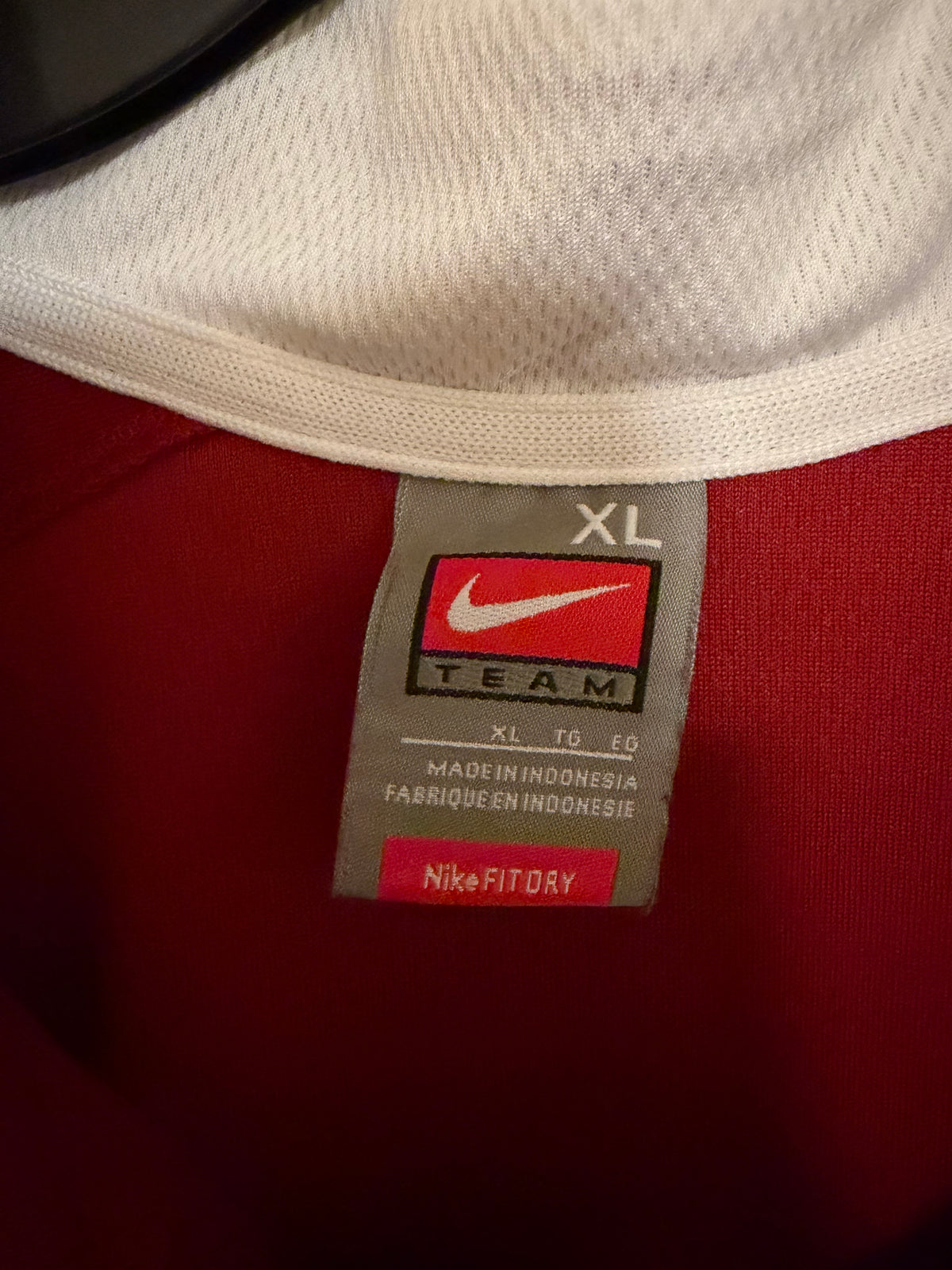 Univ. of Alabama Zip Polo Size XL