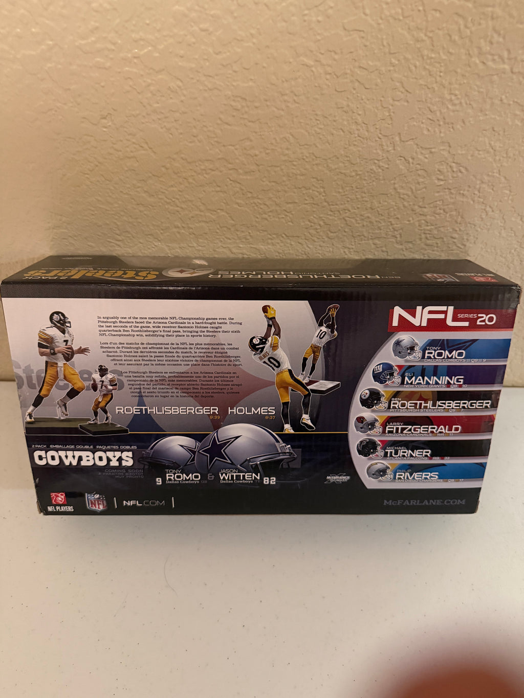 Pittsburgh Steelers Roethlisberger/Holmes Set