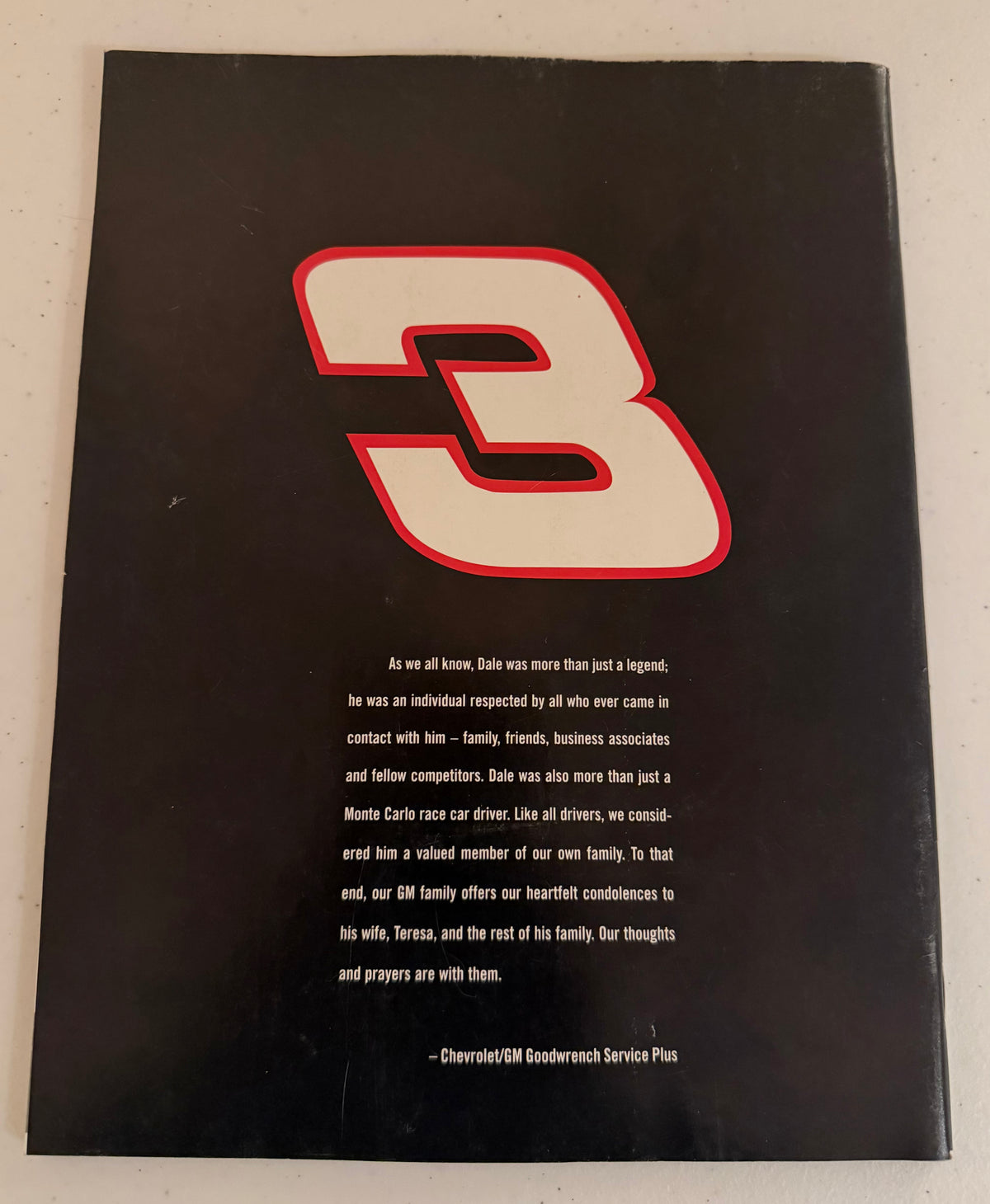 Dale Earnhardt Sports Illustrated Magazine in Great Condition