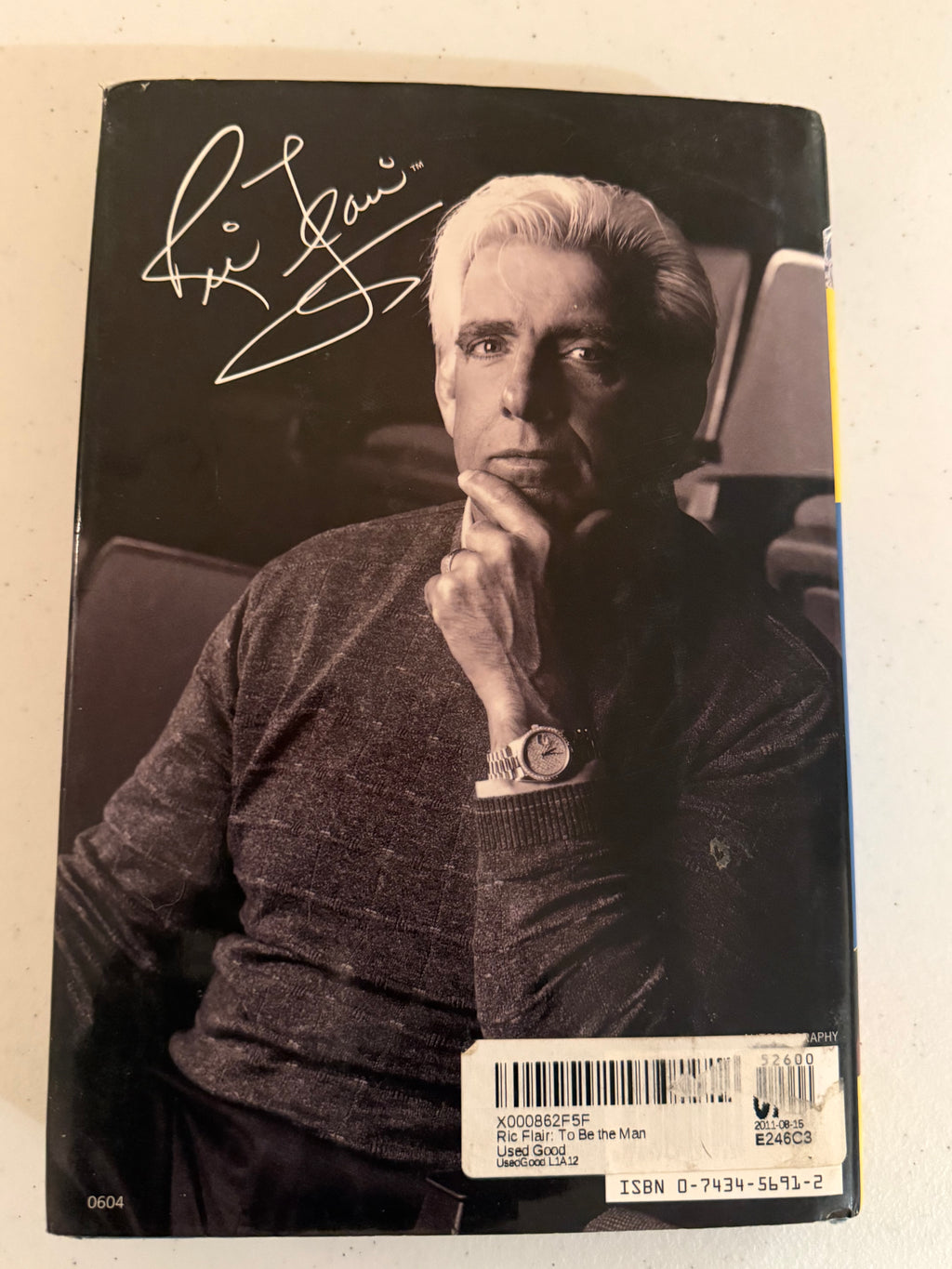 Rick Flair Book- To Be The Man