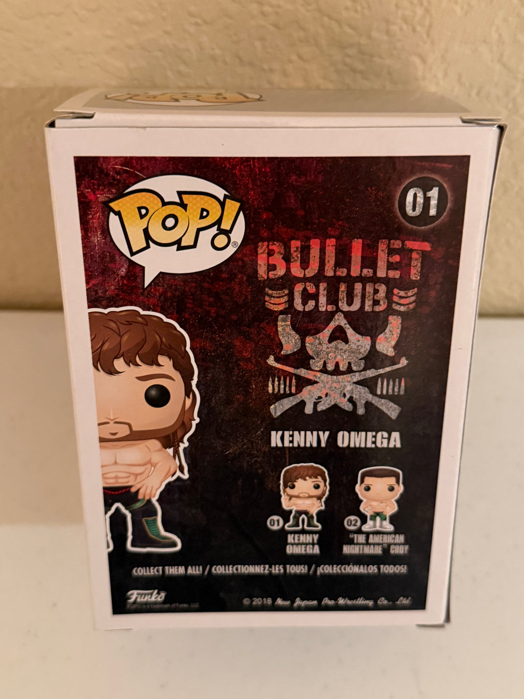 Kenny Omega Funko Pop Brand New in Box