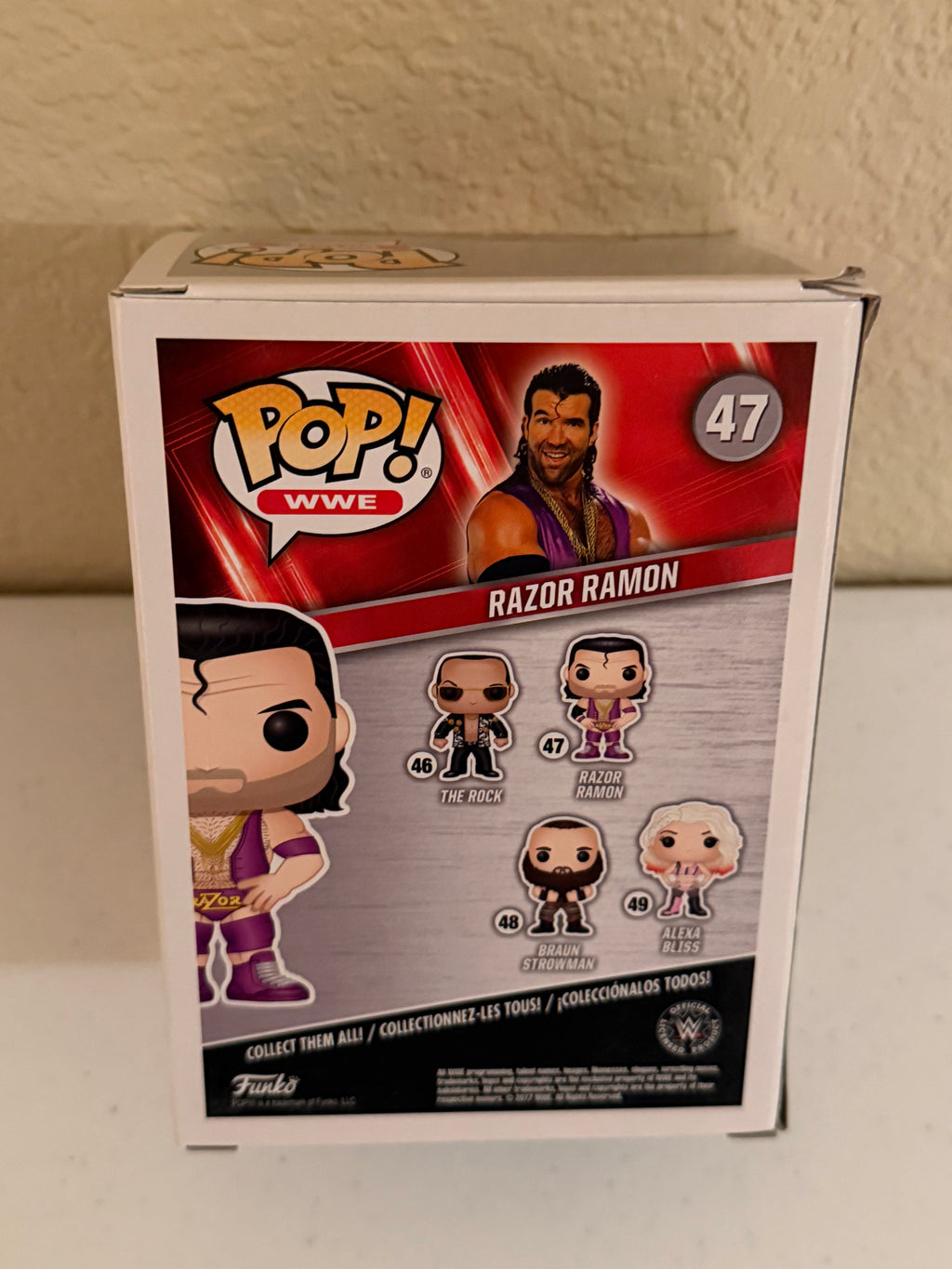WWE Razor Ramon Funko Pop Brand New in Box