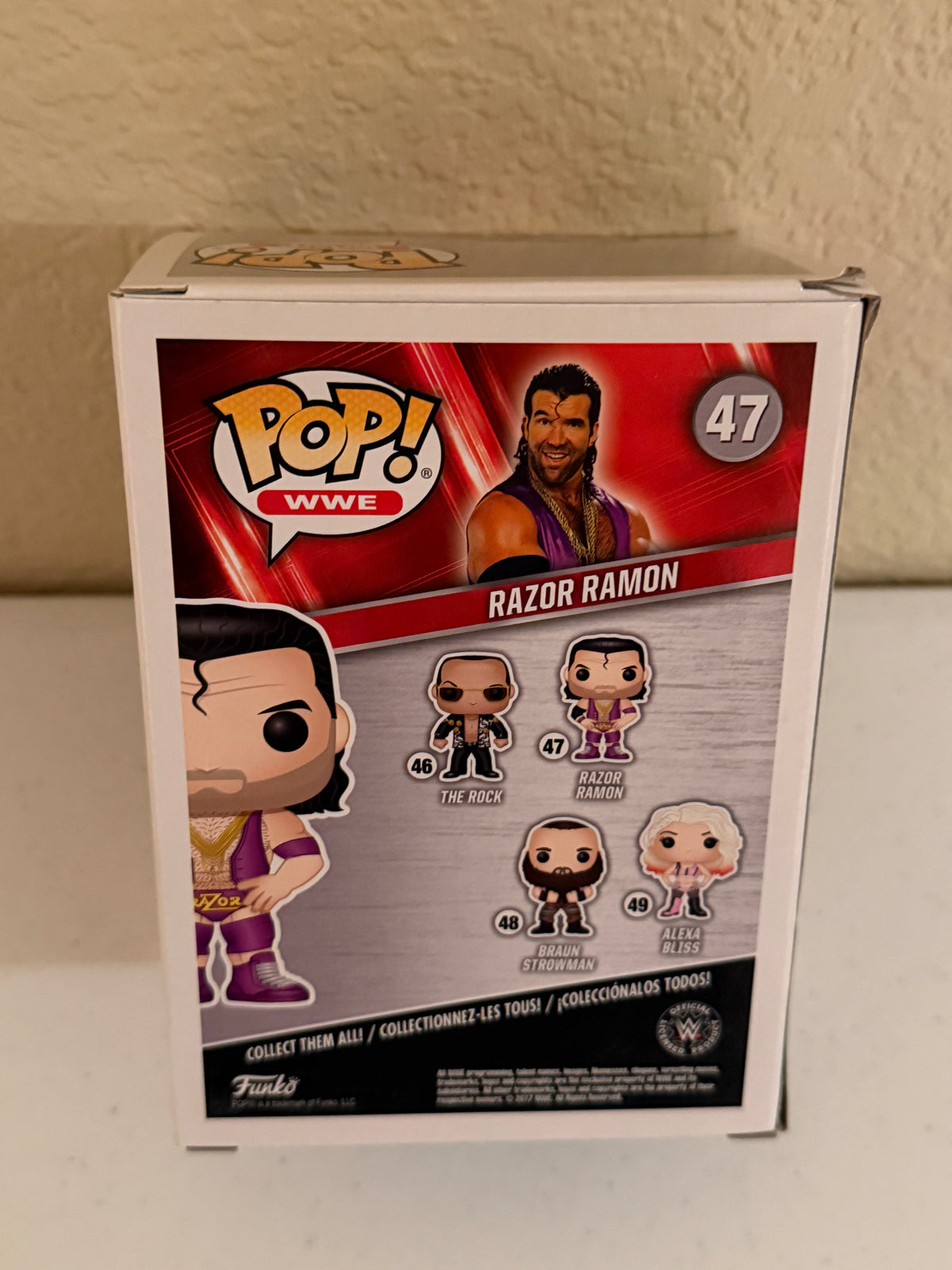 WWE Razor Roman Funko Pop Brand New in Box