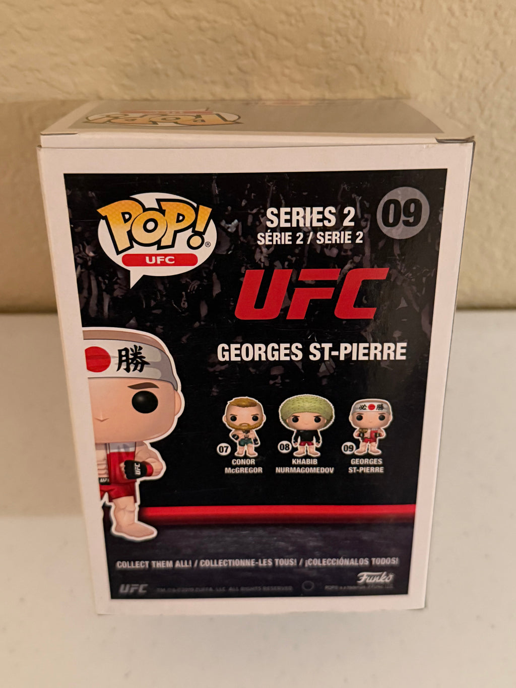 UFC Great Georges St-Pierre Funko Pop Brand New in Box
