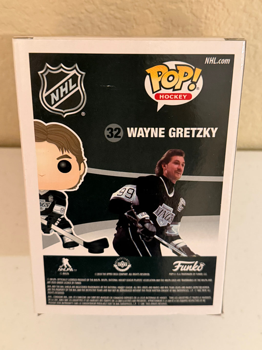 NHL LA Kings HOF Wayne Gretzky Funko Pop Brand New in Box