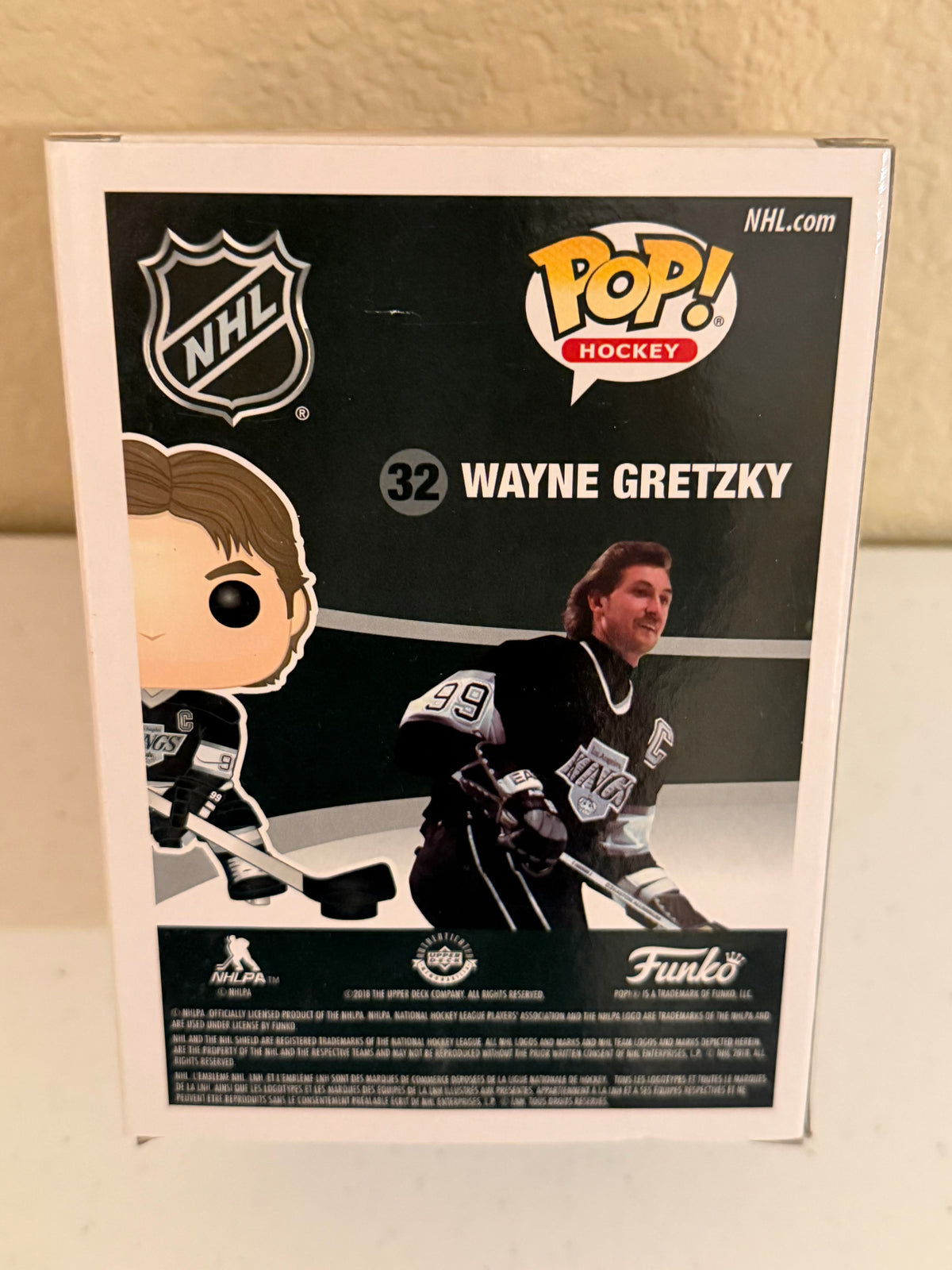 NHL LA Kings HOF Wayne Gretzky Funko Pop Brand New in Box