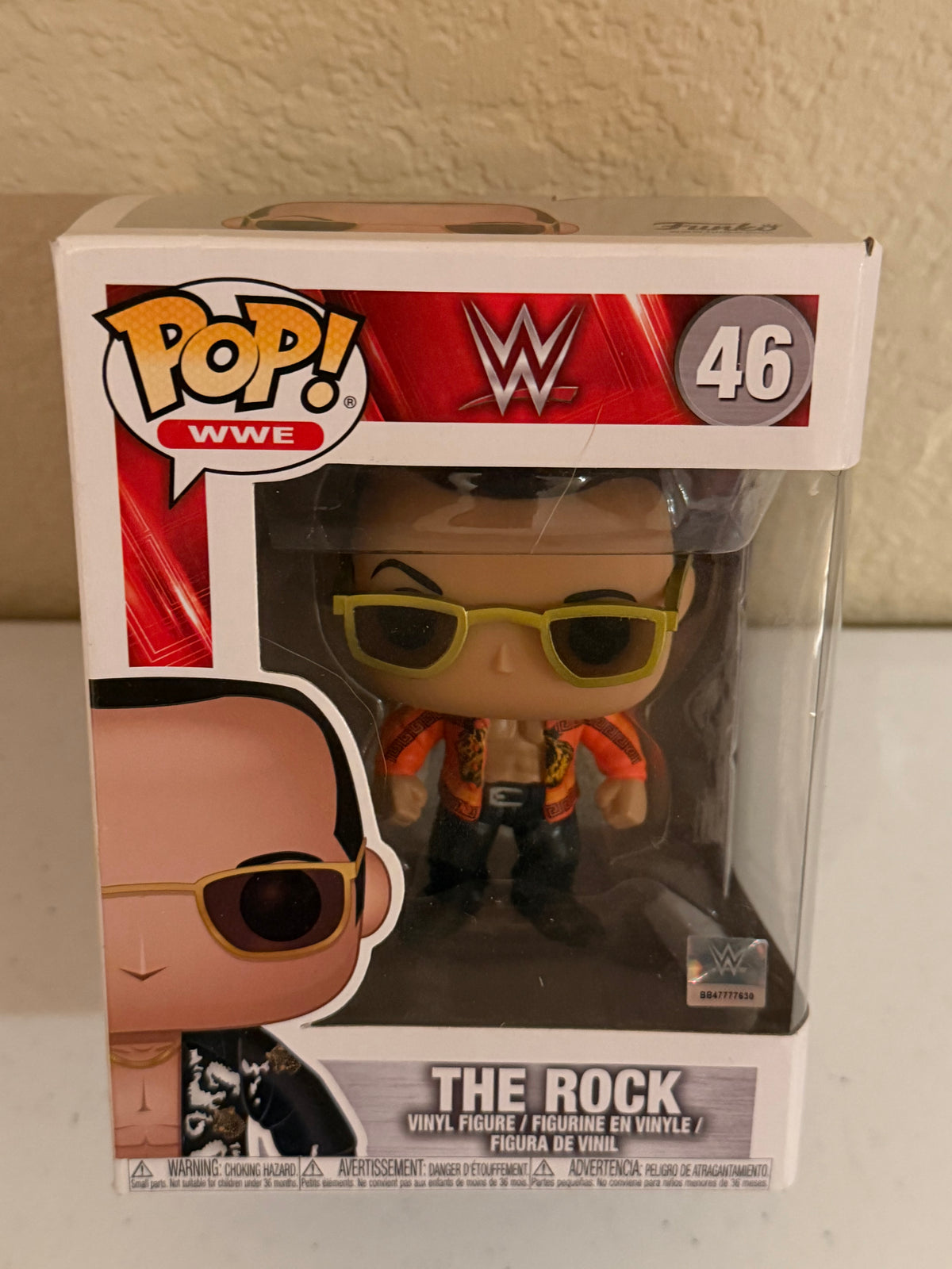 WWE The Rock Funko Pop Brand New in Box