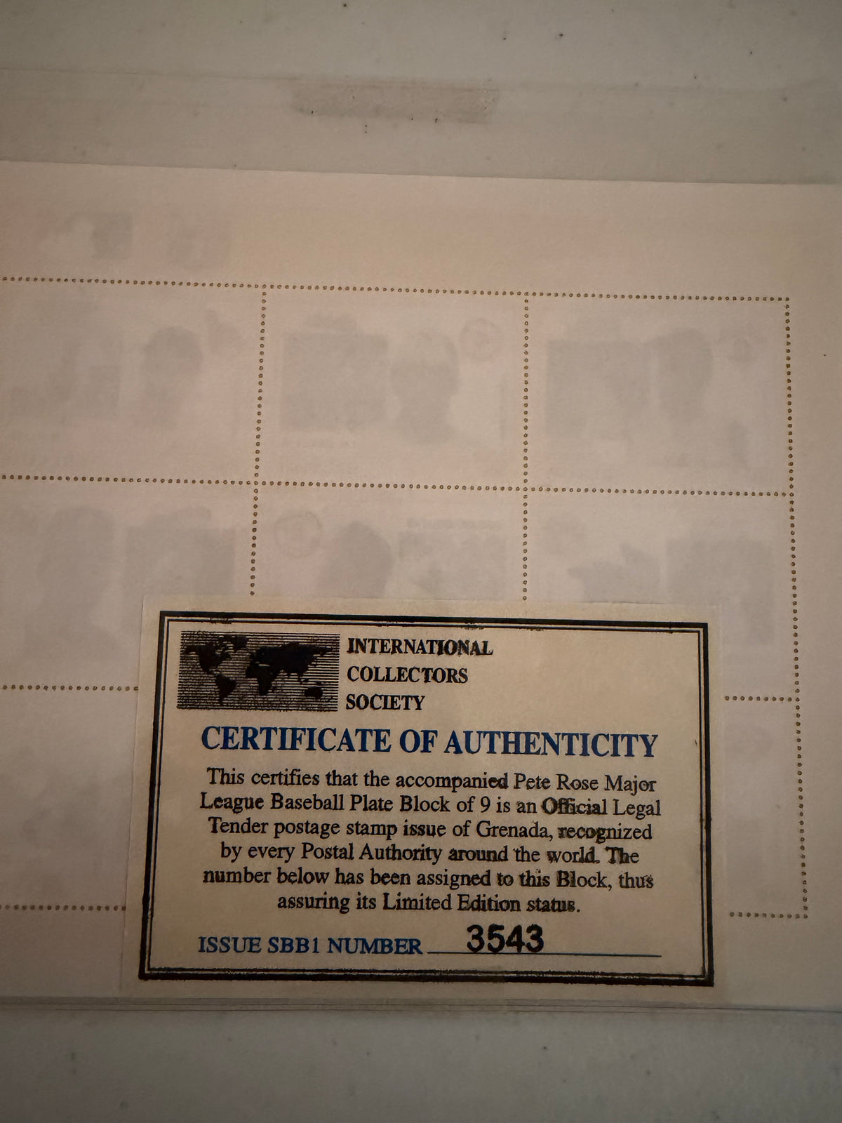 Limited Edition Major League Baseball Stamps