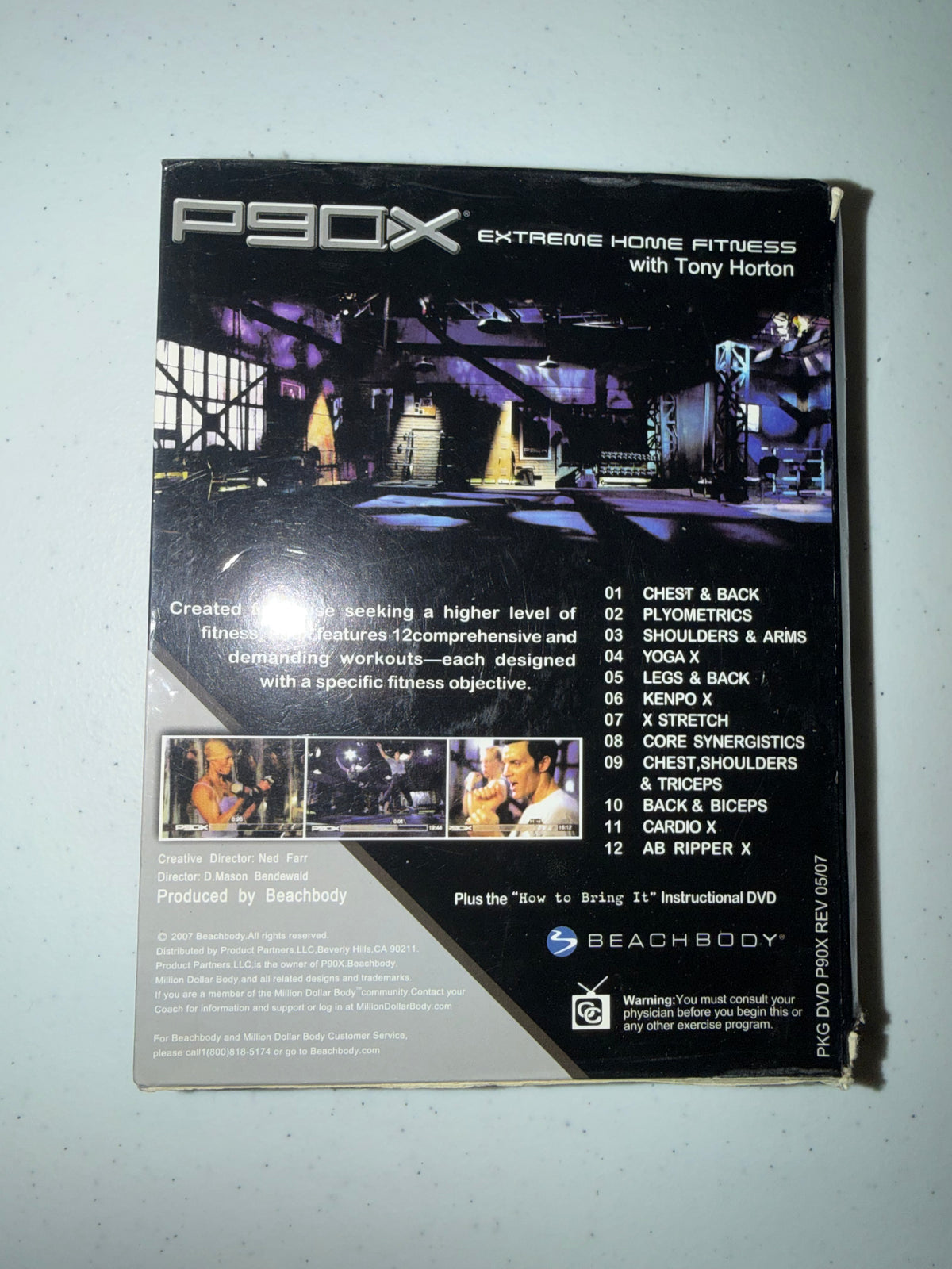 P90X Complete Set DVD w/Resistance Band