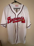 Pre-Worn Atlanta Braves Hank Aaron #44 Jersey Size 56 - Mitchell & Ness Cooperstown