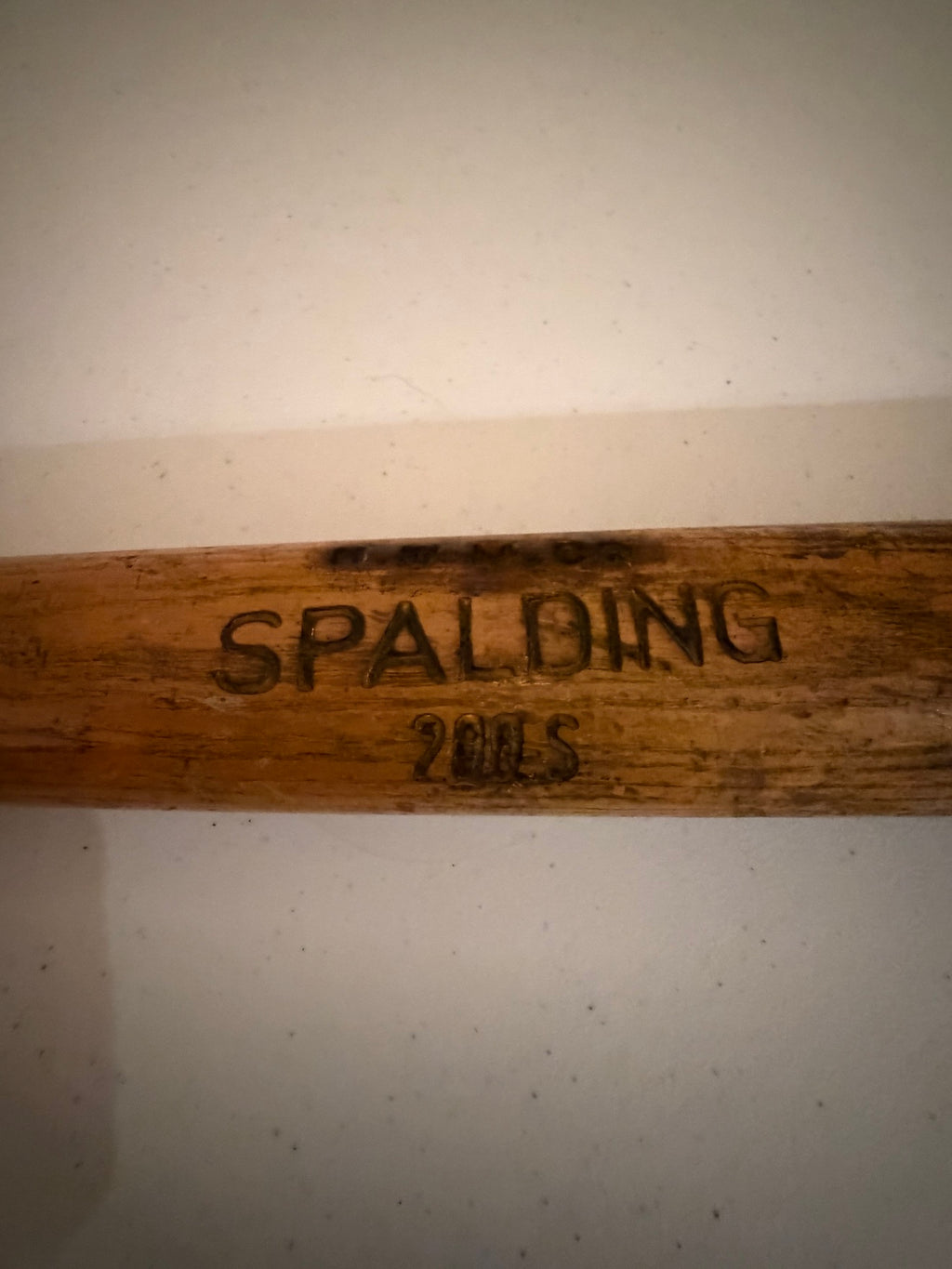 Vintage Spalding Model 200S Wood Baseball Bat c.1910-1920