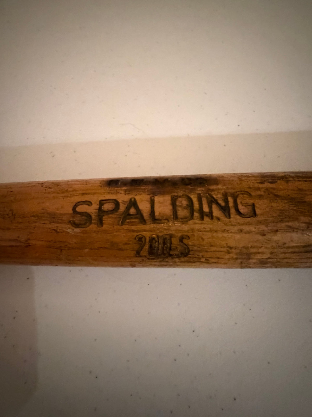 Vintage Spalding Model 200S Wood Baseball Bat c.1910-1920