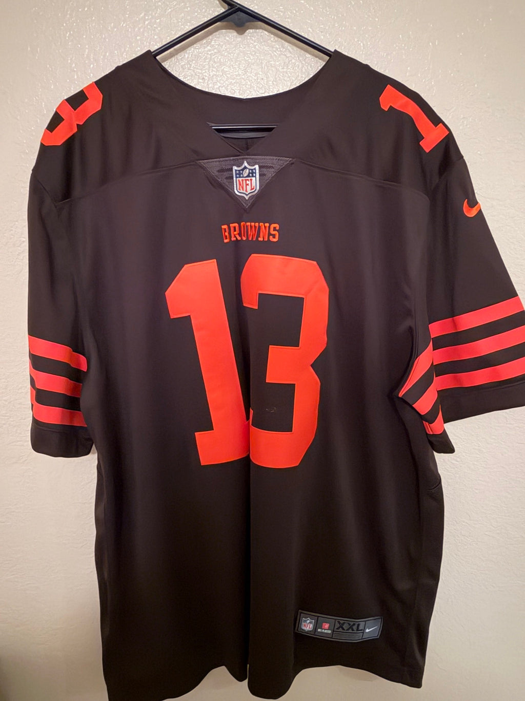 Pre-Worn Cleveland Browns Odell Beckham Jr #13 Jersey Size XXL