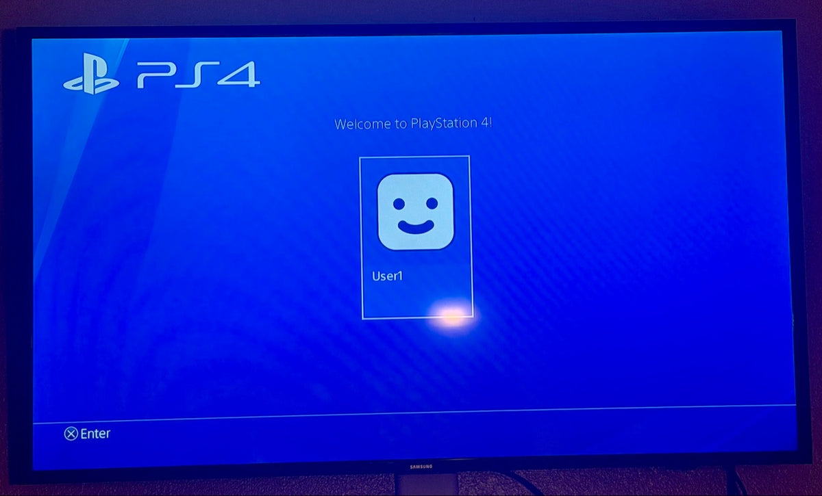 System boot screen - working