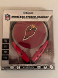 Arizona Cardinals NFL Bluetooth Wireless Stereo Headset - New in Box