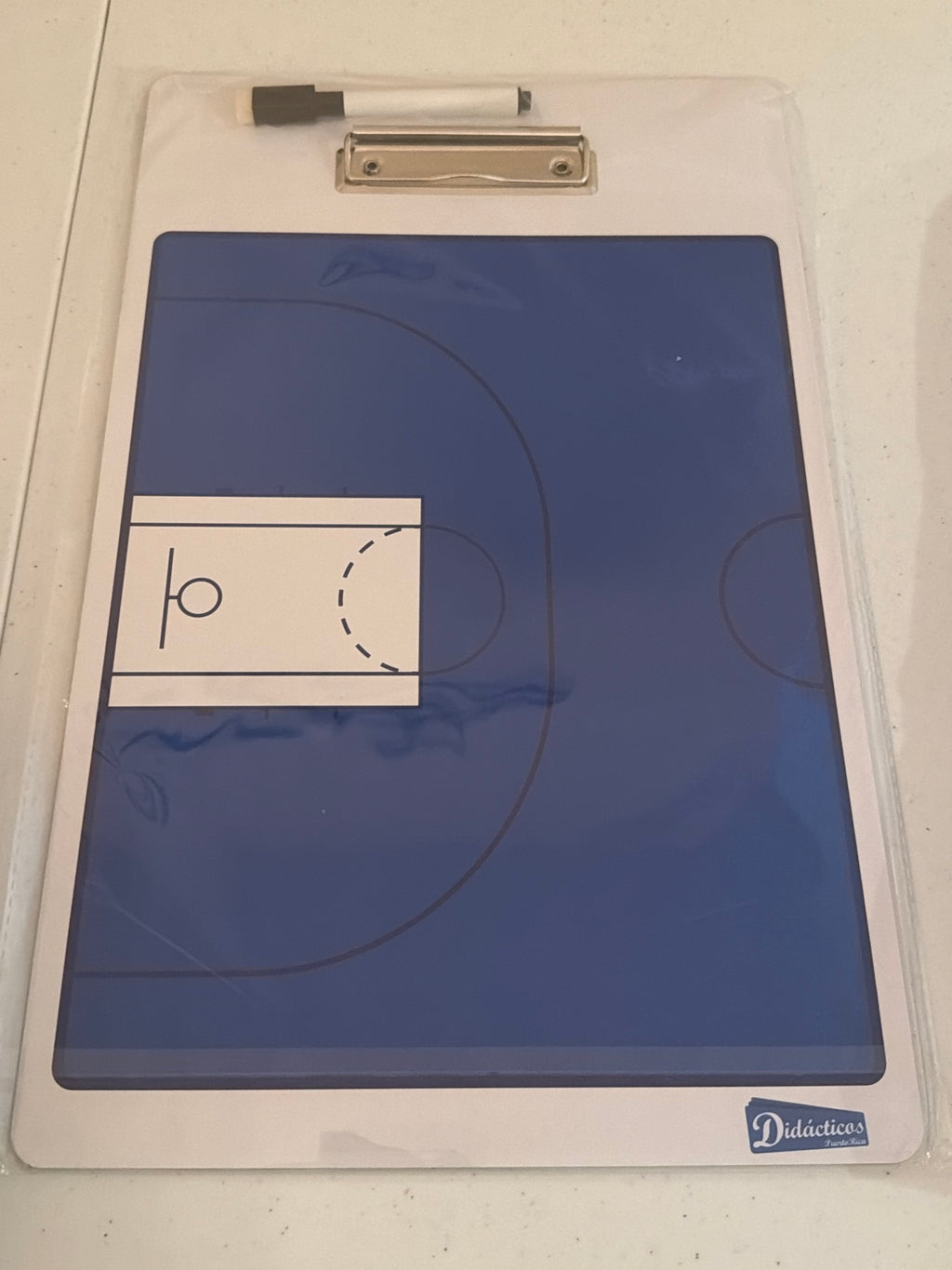 Brand New Basketball Coach Dry Erase Clipboard